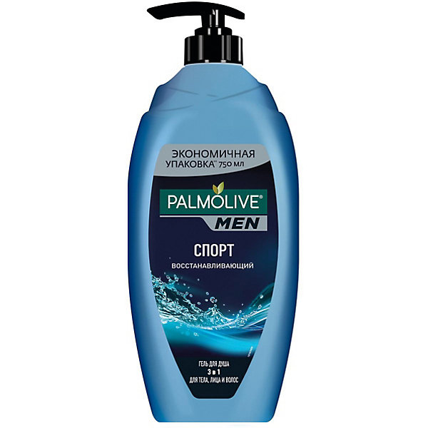 

Гель для душа Palmolive For Men спорт 3 в 1, 750 мл