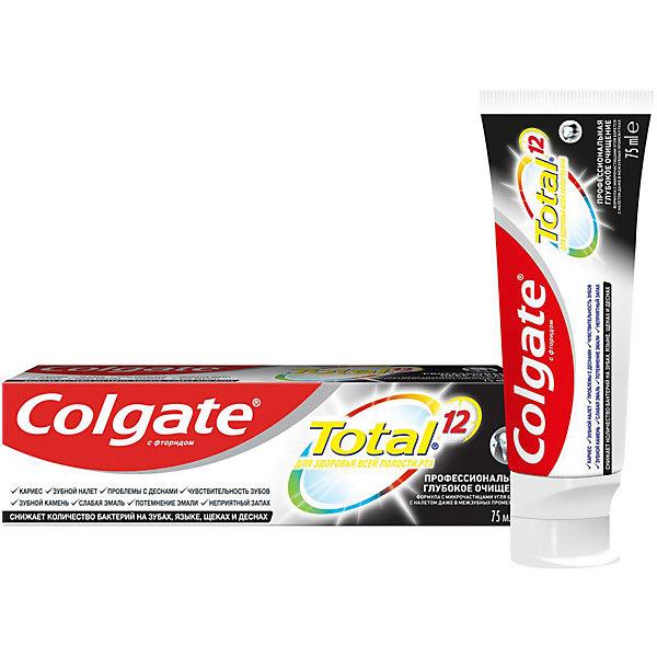 

Зубная паста Colgate Total глубокое очищение, 75 мл