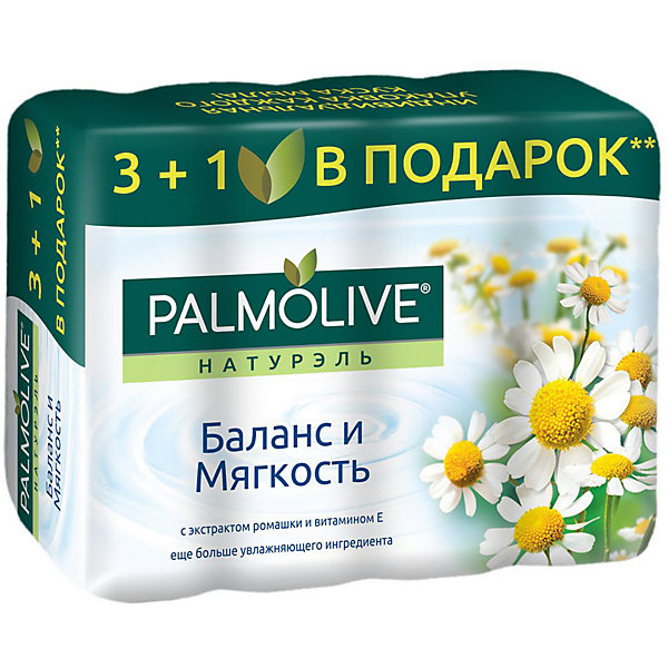 Мыло Palmolive баланс и мягкость, 4 шт по 90 г 16997630