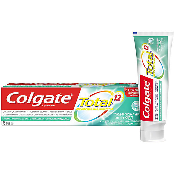 

Зубная паста Colgate Total профессиональная чистка гель, 75 мл