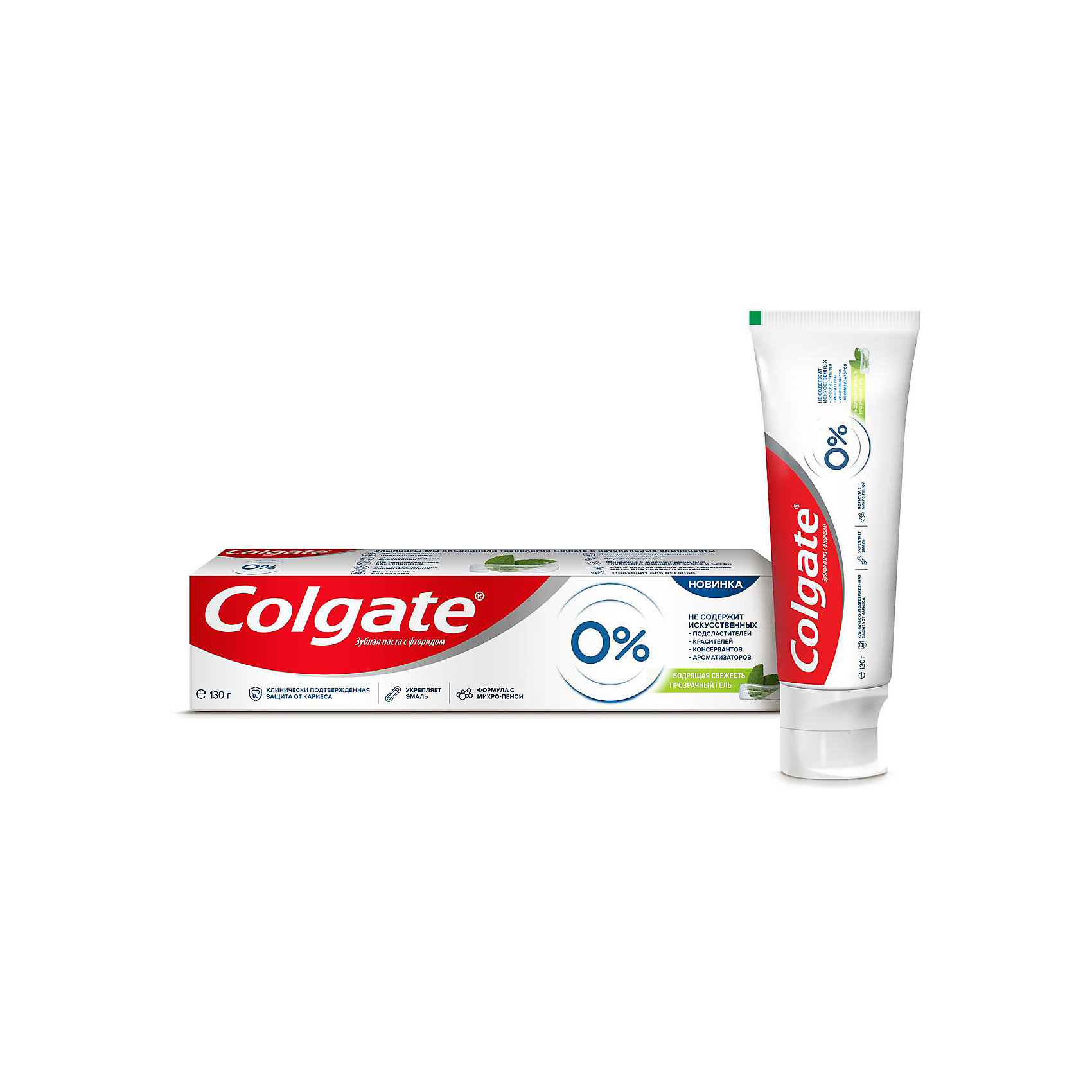 фото Зубная паста colgate zero бодрящая свежесть, 130 г