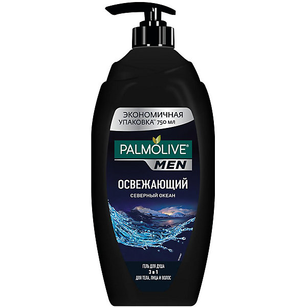 

Гель для душа Palmolive For Men Ледяная Арктика 3 в 1 Северный Океан, 750 мл