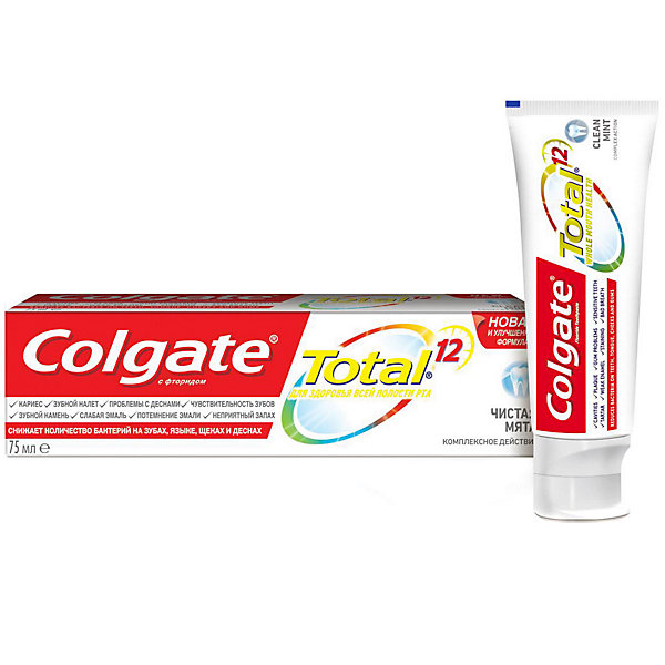 

Зубная паста Colgate Total чистая мята, 75 мл