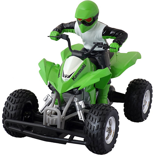 

Радиоуправляемый квадроцикл Eztec Kawasaki 1:7, Разноцветный, Радиоуправляемый квадроцикл Eztec Kawasaki 1:7
