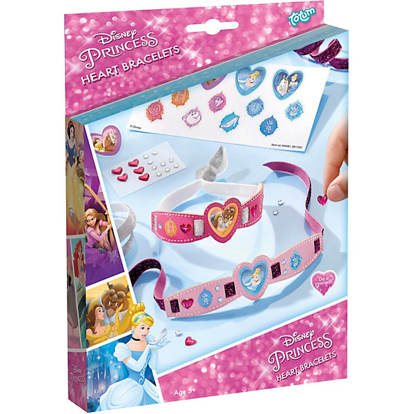 

Набор для творчества Totum Disney Heart bracelets, Разноцветный, Набор для творчества Totum Disney Heart bracelets