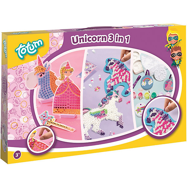 

Наборы для творчества 3-в-1 Totum Unicorn Set, Разноцветный, Наборы для творчества 3-в-1 Totum Unicorn Set