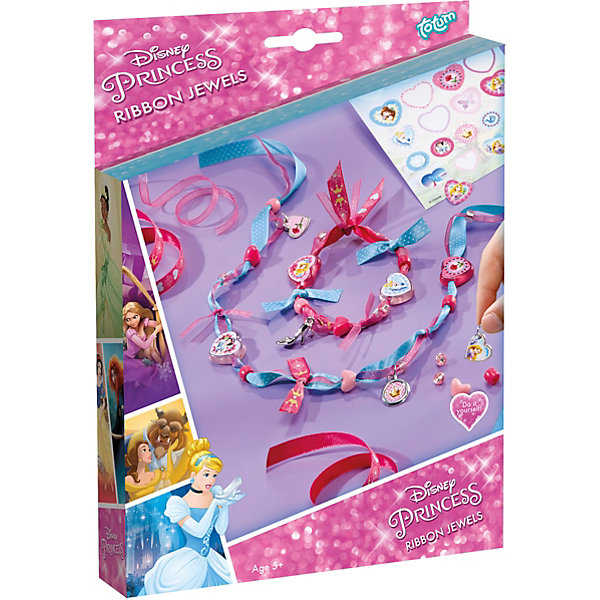 

Набор для творчества Totum Disney Ribbon jewels, Разноцветный, Набор для творчества Totum Disney Ribbon jewels