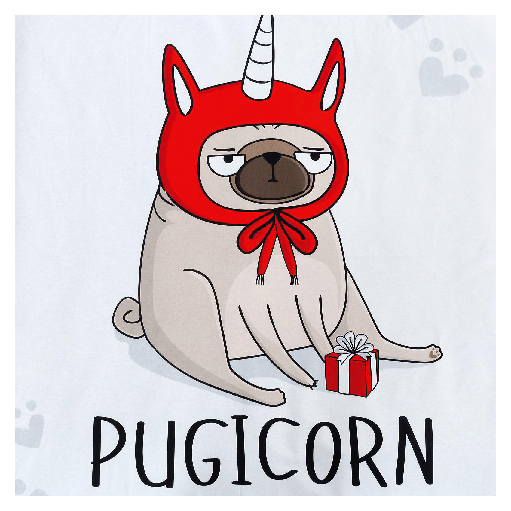 фото Комплект постельного белья 1,5 спальный этель pugicorn