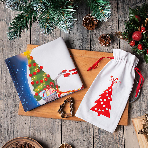 

Набор в мешочке Этель Santa, Atlantikblau, Набор в мешочке Этель Santa