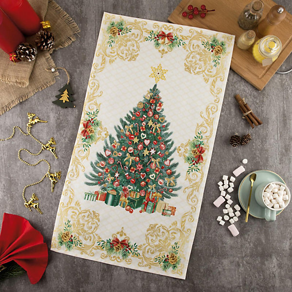 

Полотенце Этель Golden Christmas, Золотой, Полотенце Этель Golden Christmas
