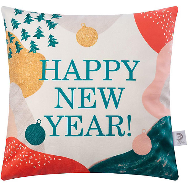 

Чехол на подушку Этель Happy Year, Зеленый, Чехол на подушку Этель Happy Year