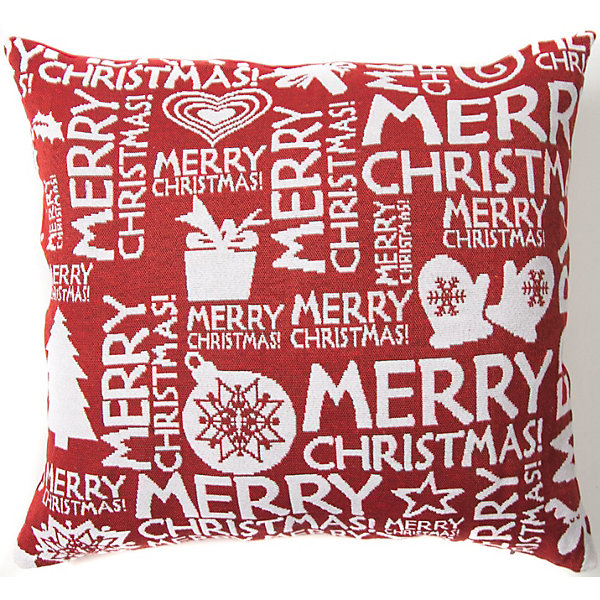 

Наволочка декоративная Этель Merry christmas, Красный, Наволочка декоративная Этель Merry christmas