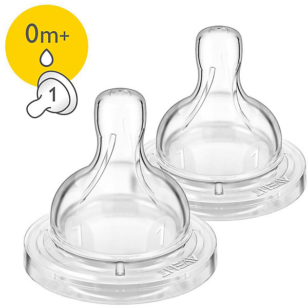 

Соска Philips Avent Anti-colic медленный поток с 0 мес, 2 шт