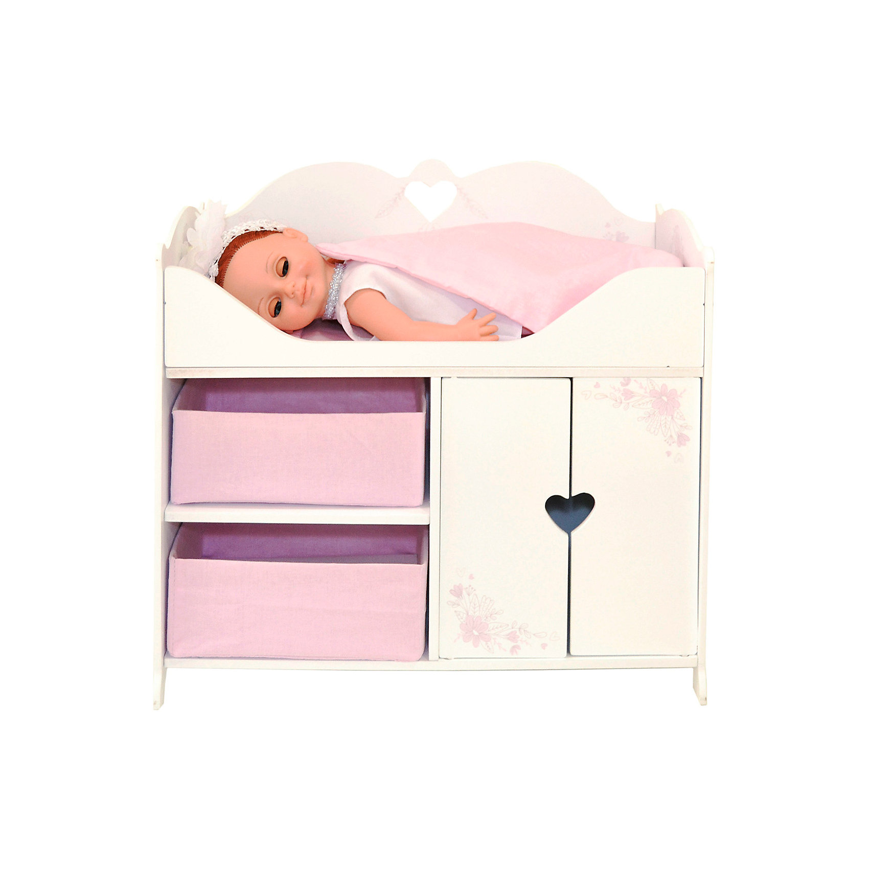 Кроватка-шкаф для кукол "Розали" Paremo 17137365