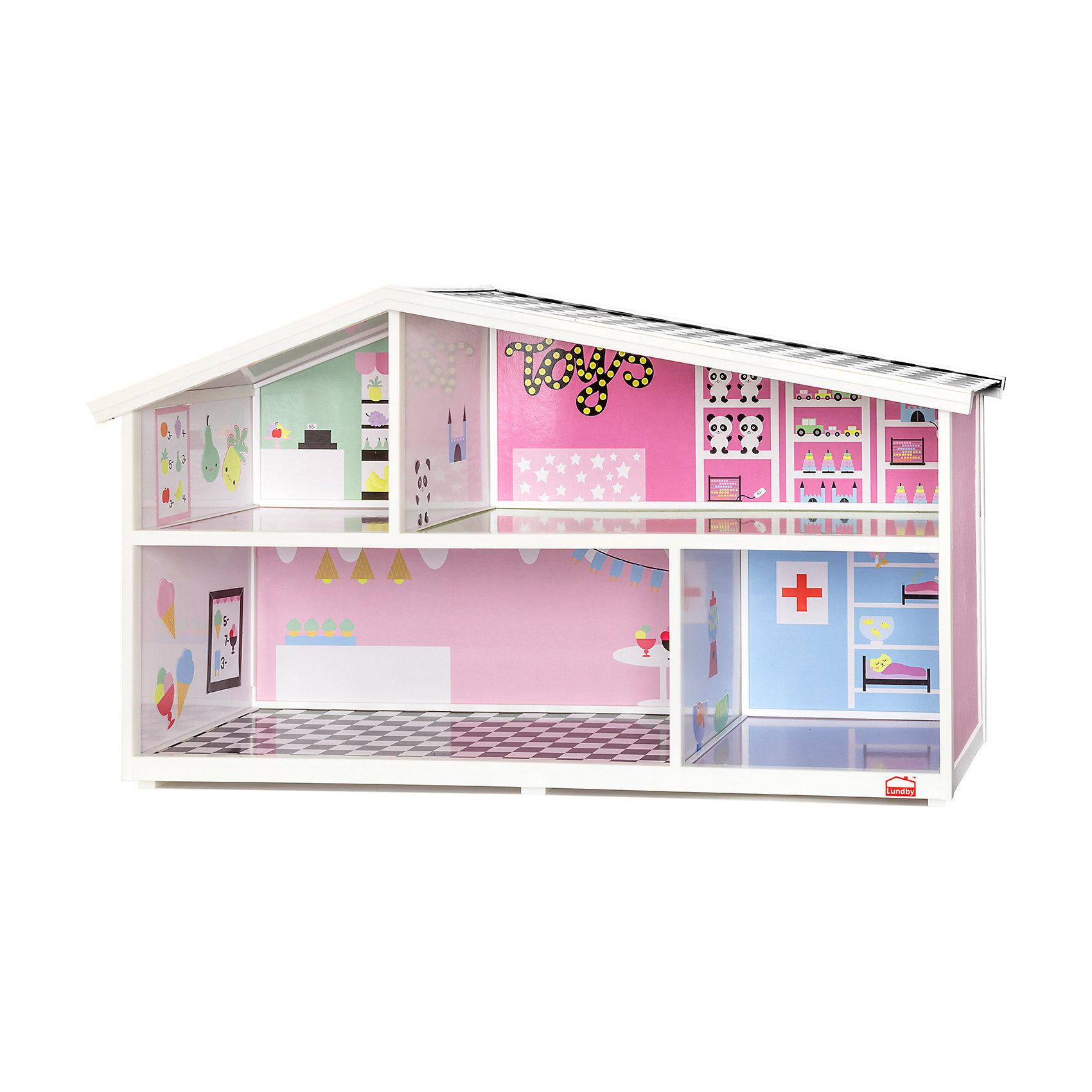 Набор обоев для домика "Магазин" Lundby 17137768