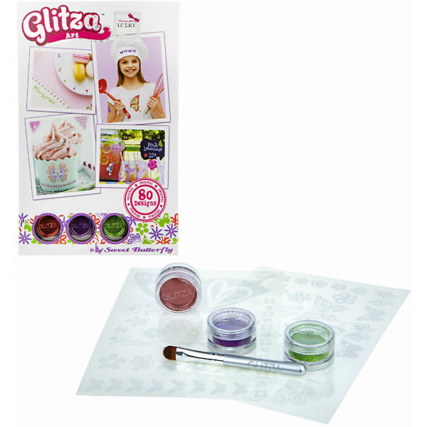 

Набор тату Glitza Art Lukky Бабочки, 80 дизайнов