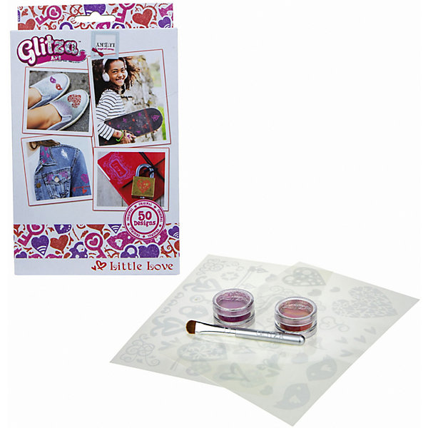 

Набор тату Glitza Art Lukky Маленькая любовь, 50 дизайнов