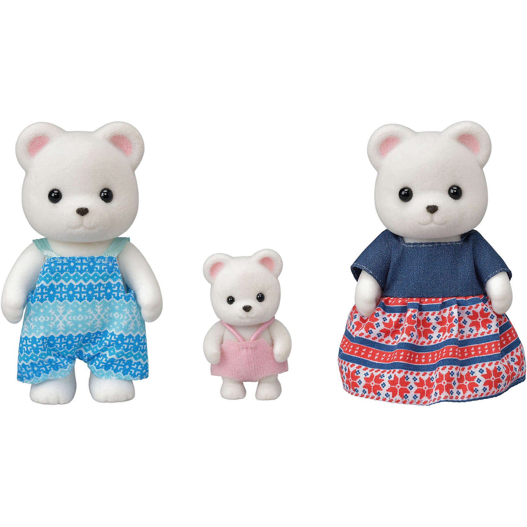 фото Игровой набор sylvanian families семья полярных мишек, 3 фигурки эпоха чудес