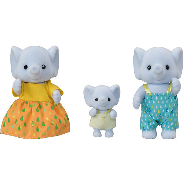 

Игровой набор Sylvanian Families Семья Слоников, 3 фигурки, Разноцветный, Игровой набор Sylvanian Families Семья Слоников, 3 фигурки