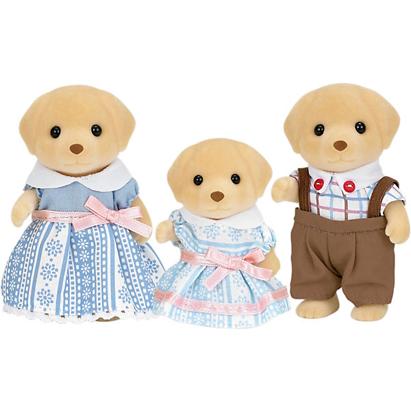 фото Игровой набор sylvanian families семья лабрадоров, 3 фигурки эпоха чудес