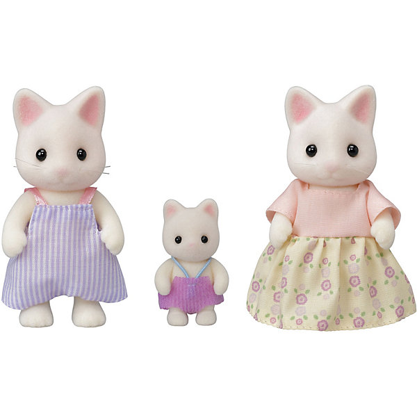 

Игровой набор Sylvanian Families Семья Цветочных котов, 3 фигурки, Бежевый, Игровой набор Sylvanian Families Семья Цветочных котов, 3 фигурки