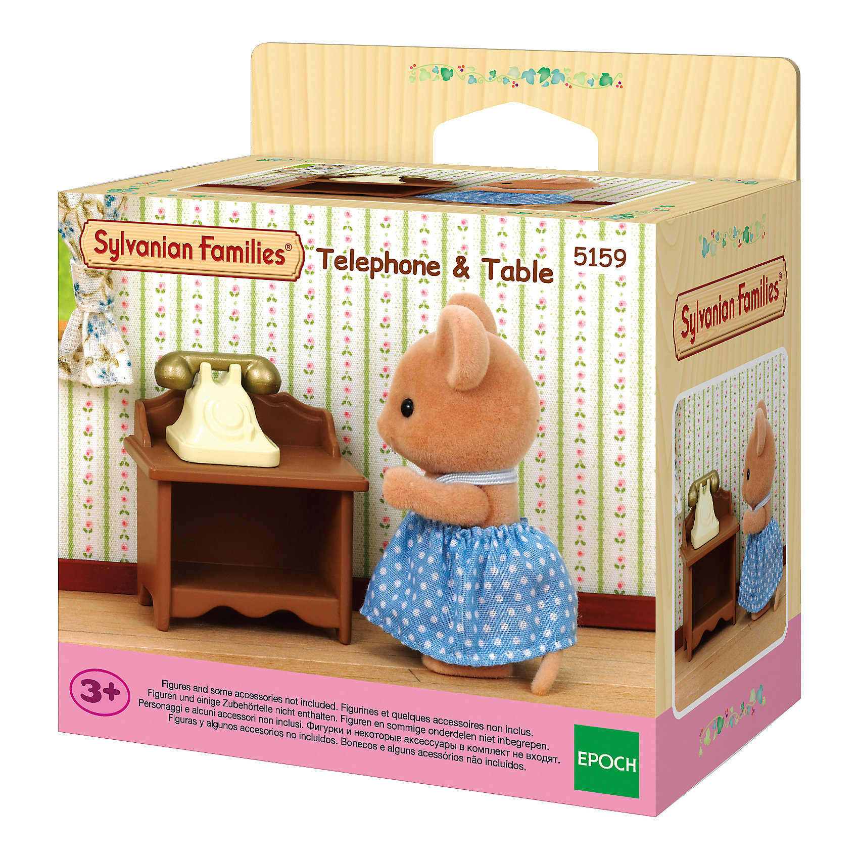 фото Игровой набор sylvanian families телефонный столик эпоха чудес