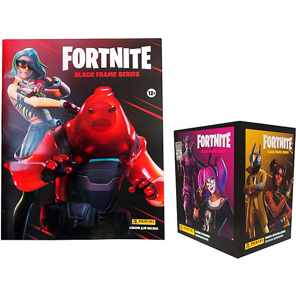 фото Набор panini fortnite 2 альбом, бокс с наклейками