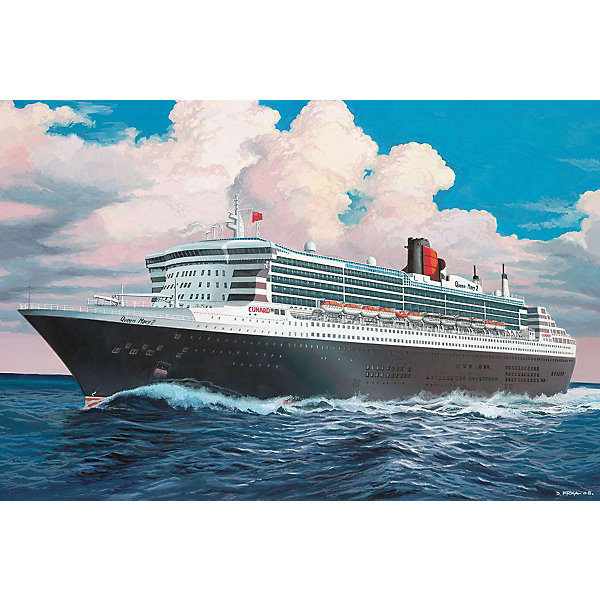 

Лайнер Queen Mary 2 (1:1200)