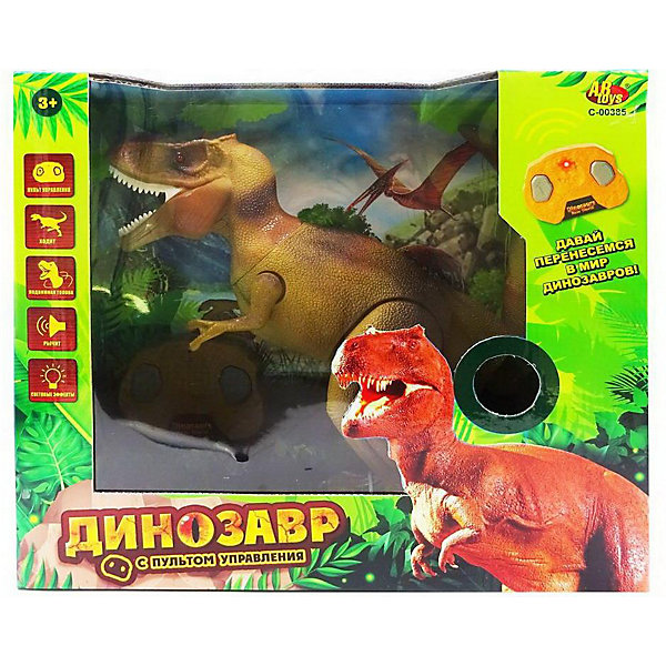 

Радиоуправляемый динозавр Abtoys "Тираннозавр, Коричневый, Радиоуправляемый динозавр Abtoys "Тираннозавр"