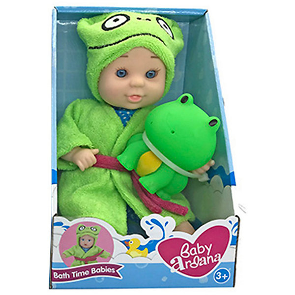 фото Кукла-пупс abtoys baby ardana, с игрушкой лягушонком, 23 см