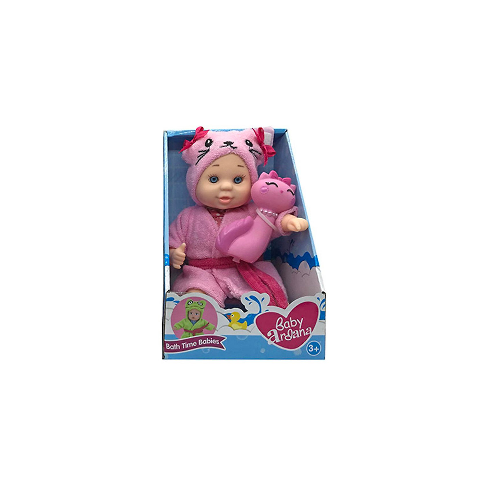 фото Кукла-пупс abtoys baby ardana, с игрушкой кошечкой, 23 см