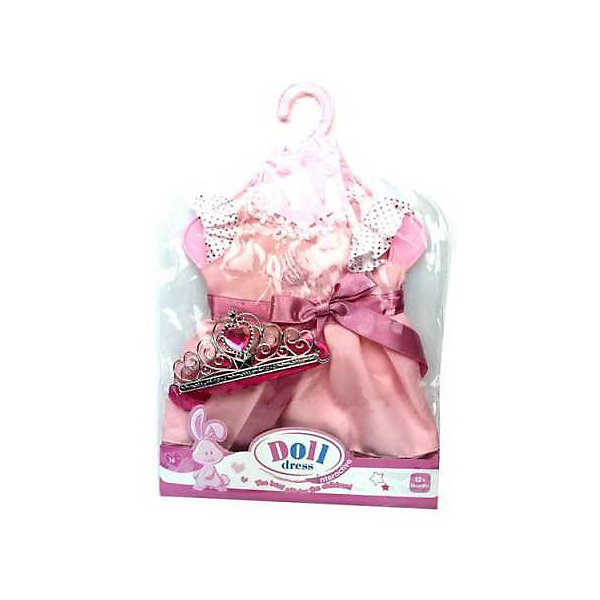 Платье для кукол с поясом Junfa, 30 см Junfa Toys 17236312