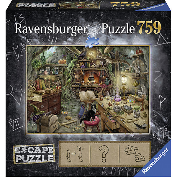 

Пазл-квест Ravensburger "Кухня ведьм" 759 элементов