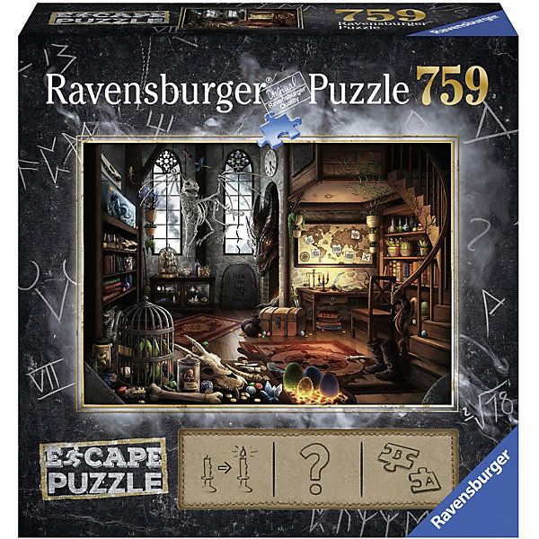 

Пазл-квест Ravensburger "Лаборатория дракона" 759 элементов