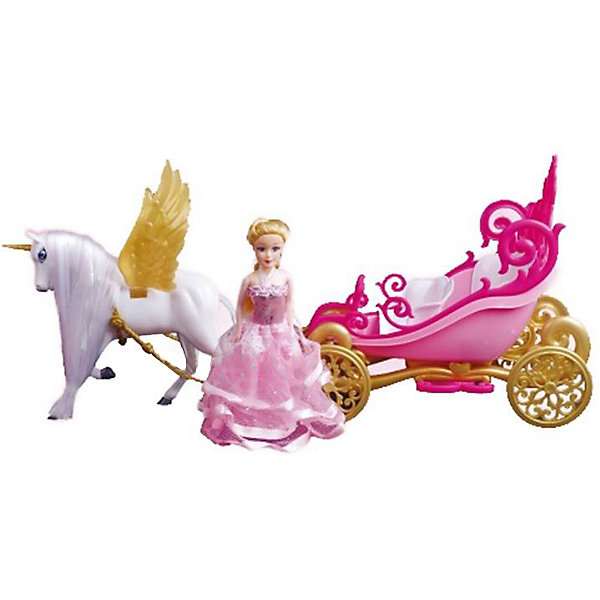 Карета с куклой и лошадкой Джамбо Тойз 17237028