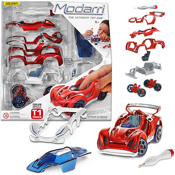 

Игровой набор Modarri "Супермашинки" Трак T1, Разноцветный, Игровой набор Modarri "Супермашинки" Трак T1