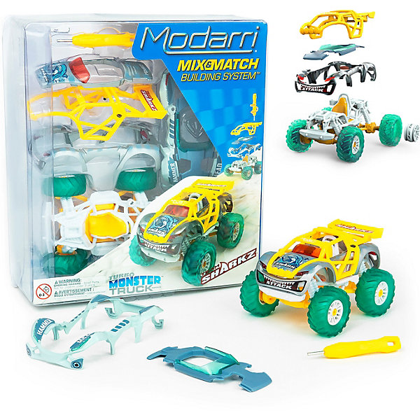 

Игровой набор Modarri "Грузовики" Команда Шаркз, Разноцветный, Игровой набор Modarri "Грузовики" Команда Шаркз