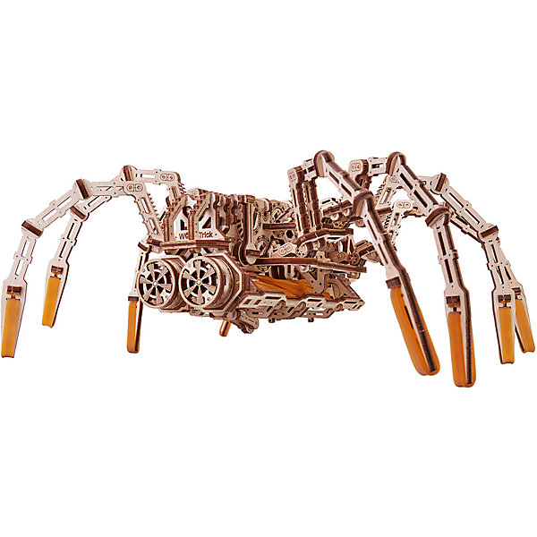 фото Механическая сборная модель wood trick "космический паук", 245 элементов