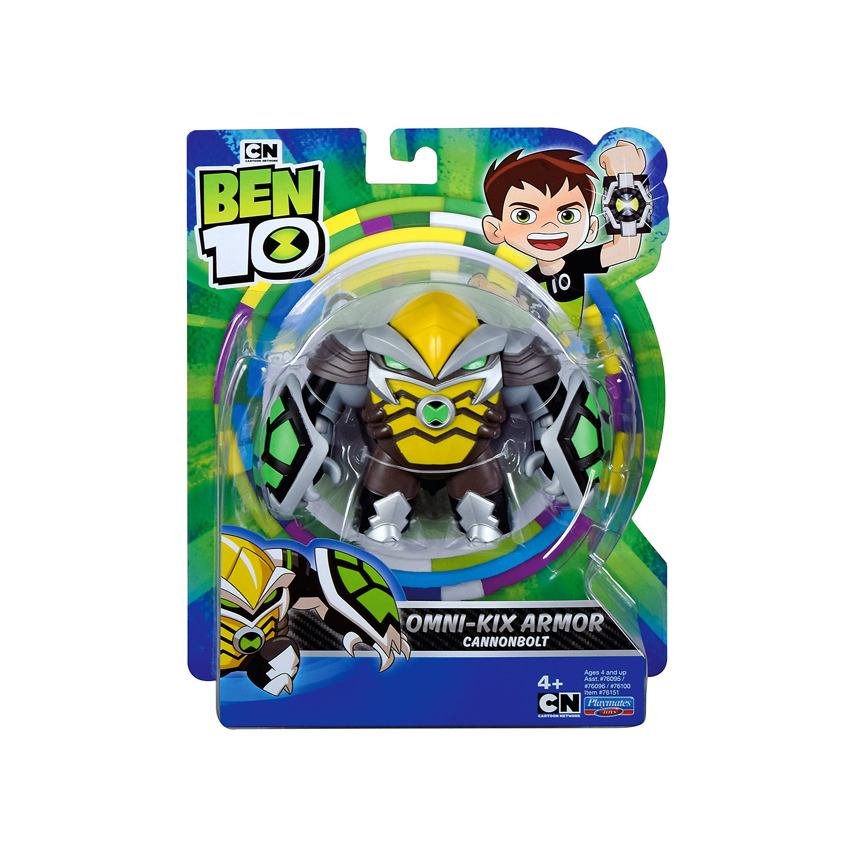 фото Игровая фигурка playmates ben 10 бронированный ядро, 12,5 см