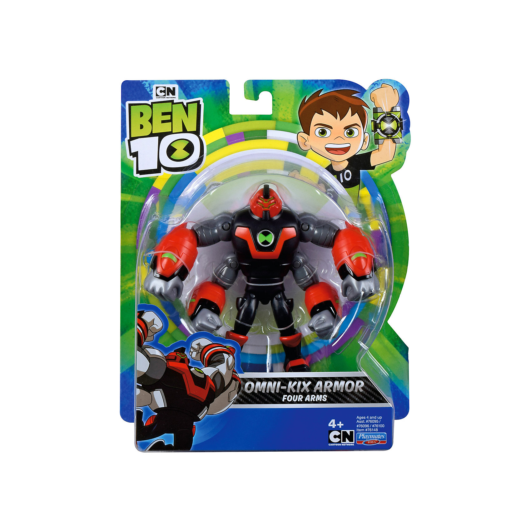 фото Игровая фигурка playmates ben 10 бронированный силач, 12,5 см