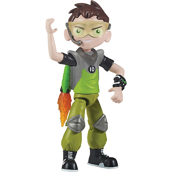 фото Игровая фигурка playmates ben 10 бен с реактивным рюкзаком, 12,5 см