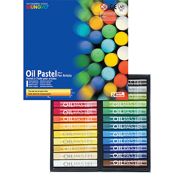 

Пастель масляная Mungyo Oil, 24 цвета