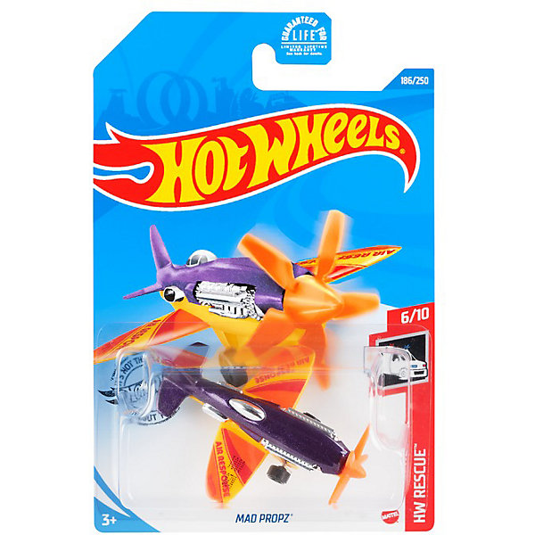 

Базовый самолёт Hot Wheels Mad Propz