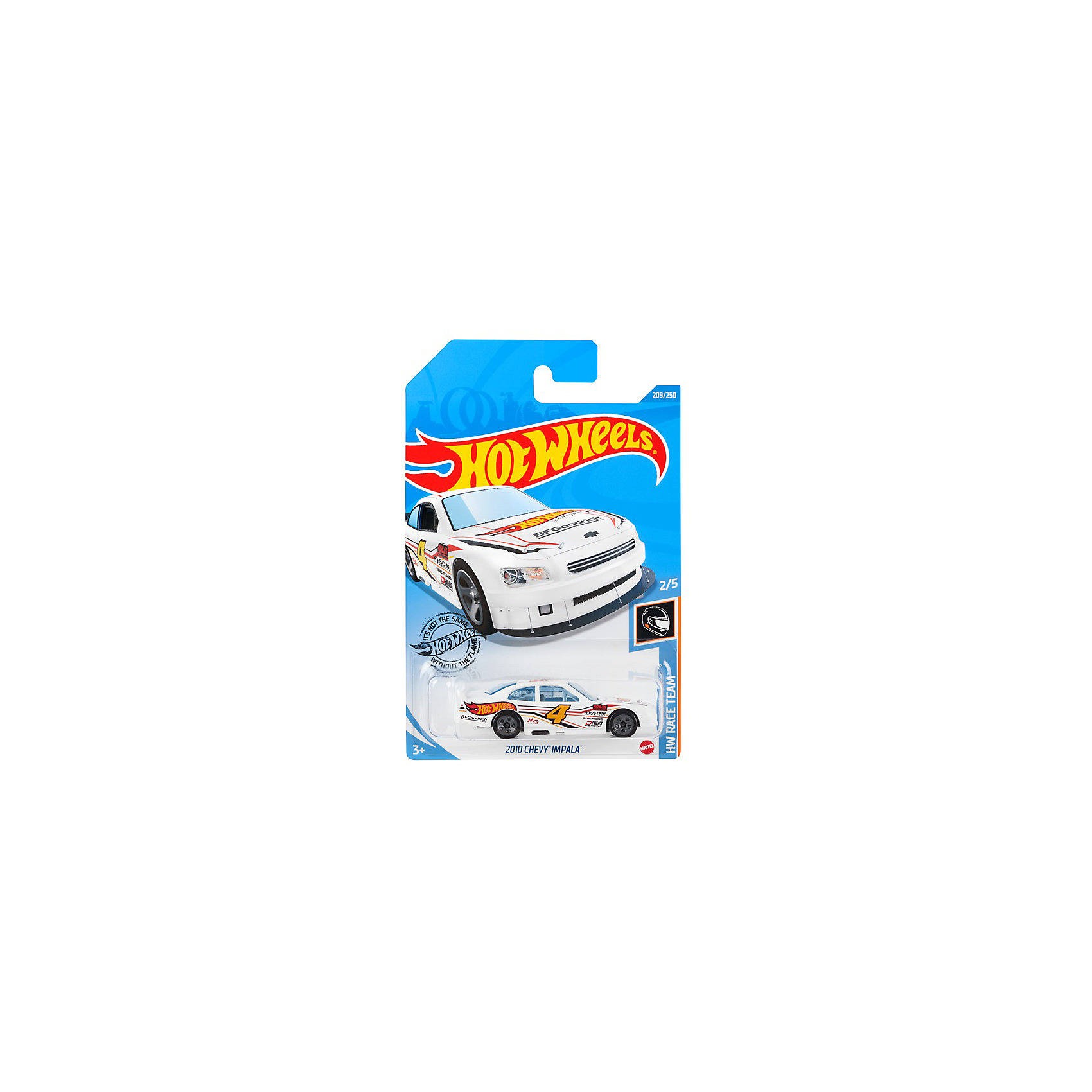 Базовая машинка Hot Wheels 2010 Chevy Impala Mattel 17494398
