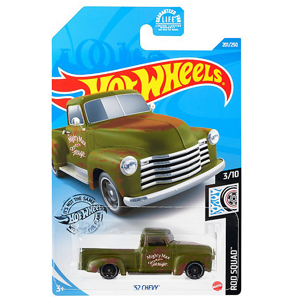 

Базовая машинка Hot Wheels 52 Chevy