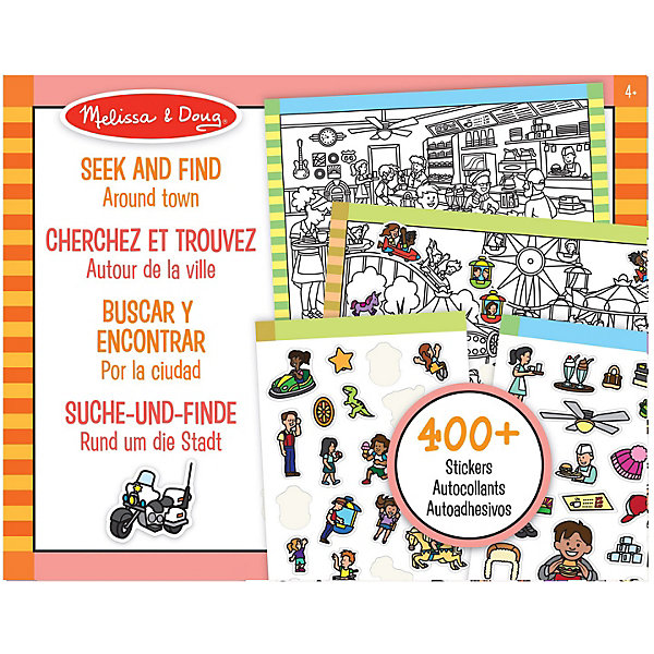 

Набор стикеров Melissa & Doug "Творчество" Город