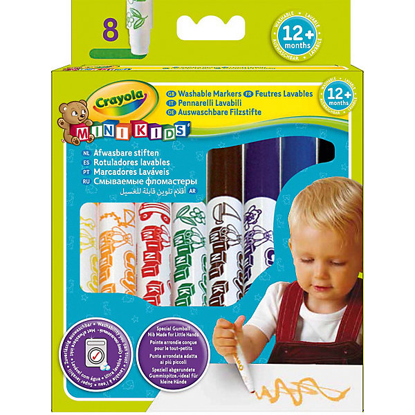 

Мои первые фломастеры Crayola, 8 шт.