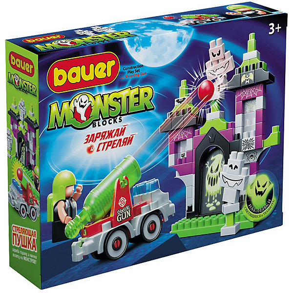 

Конструктор Bauer Monster blocks, Разноцветный, Конструктор Bauer Monster blocks