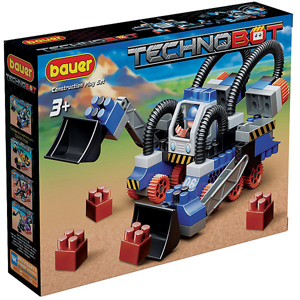 

Конструктор Bauer Technobot, Разноцветный, Конструктор Bauer Technobot