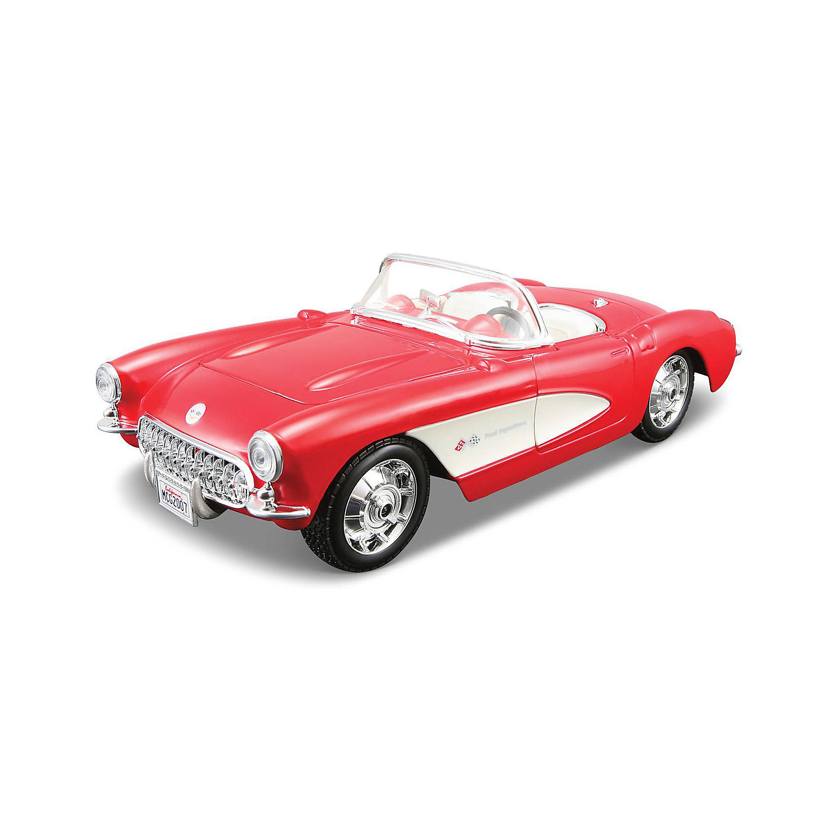 фото Машинка-конструктор maisto 1957 chevrolet corvette, 1:24